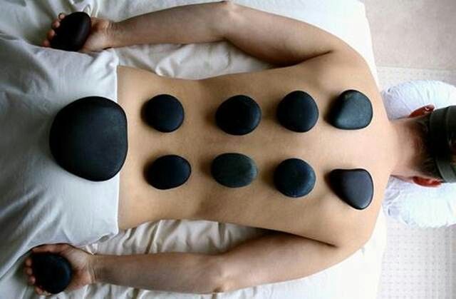 Hot Stone Massage for men in Dubai